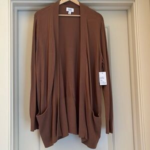 Croft & Barron chestnut cardigan XL